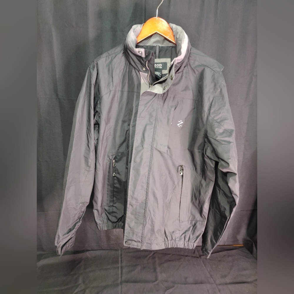 Izod PerformX Large Black Rain Jacket Men's